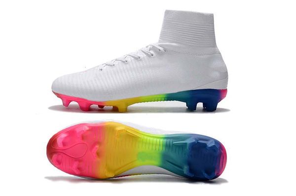 2019 mens/woman/kids football boots superfly v tf/ic/fg soccer shoes mercurial superfly v ronalro cr7 rainbow color soccer cleat
2019 mens/woman/kids football boots superfly v tf/ic/fg soccer shoes mercurial superfly v ronalro cr7 rainbow color soccer cleat