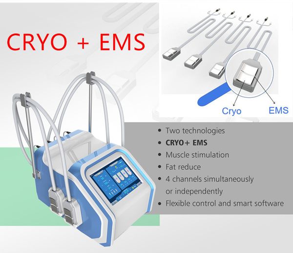 lipo e cryolipolysis machine fat e slimming device 4 cooling pad handles with ems for cellulite reduce
lipo e cryolipolysis machine fat e slimming device 4 cooling pad handles with ems for cellulite reduce