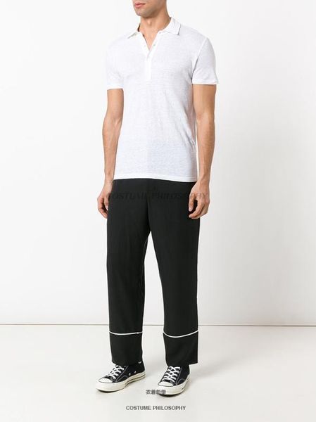 new 27-44 2018 men's clothing gd hair stylist fashion catwalk street white bar casual pants trousers plus size costumes, Black
new 27-44 2018 men's clothing gd hair stylist fashion catwalk street white bar casual pants trousers plus size costumes, Black
