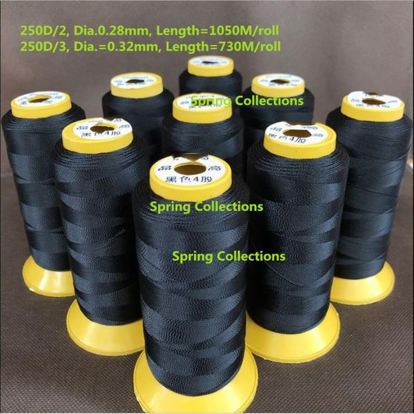 2pcs 250d/2,250d/3 high strength black/white dia.0.28/0.32mm 100% polyester sewing thread for leather sofa jeans canvas
2pcs 250d/2,250d/3 high strength black/white dia.0.28/0.32mm 100% polyester sewing thread for leather sofa jeans canvas