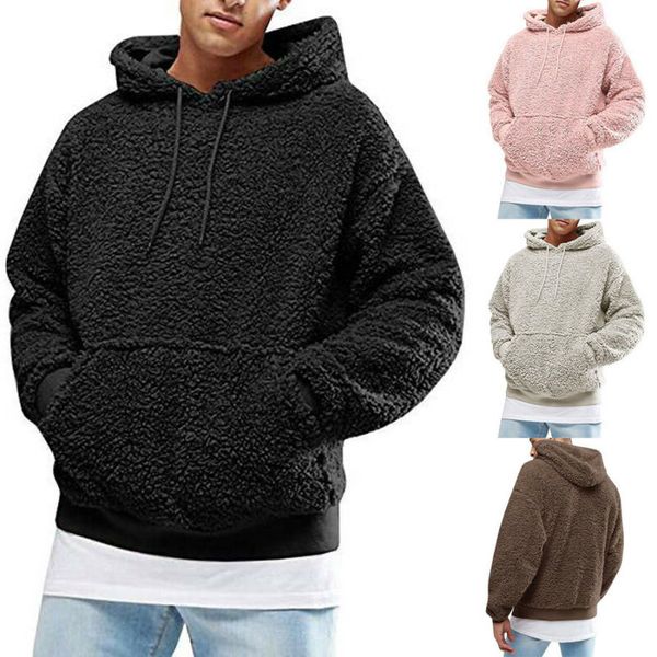 2020 зимних мужчины толстовка hip hop streetwear мужчины пуловер кофта толстовка мужского solid color hoodie плюс размером s-xxl, Black
2020 зимних мужчины толстовка hip hop streetwear мужчины пуловер кофта толстовка мужского solid color hoodie плюс размером s-xxl, Black
