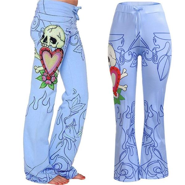 брюки женские черепа печать лёгкой струящейся wide leg высокой талией новизна длинные брюки femme 2020 новый повседневный сыпучие lady cloth, Black;white
брюки женские черепа печать лёгкой струящейся wide leg высокой талией новизна длинные брюки femme 2020 новый повседневный сыпучие lady cloth, Black;white
