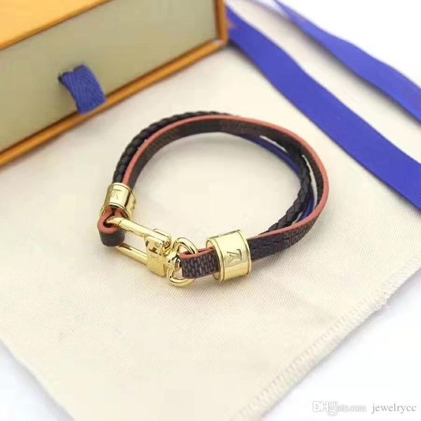 european and american luxury custom bracelet classic presbyopia leather three-layer bracelet, Golden;silver
european and american luxury custom bracelet classic presbyopia leather three-layer bracelet, Golden;silver