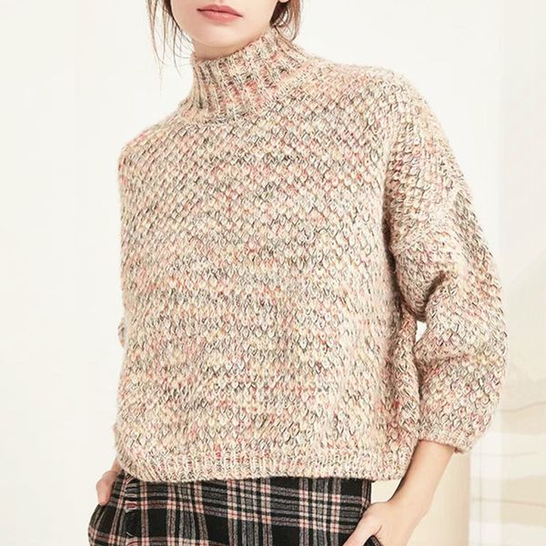 2019 turtleneck women sweater winter warm female jumper thick christmas sweaters ribbed knitted pullover femme, White;black
2019 turtleneck women sweater winter warm female jumper thick christmas sweaters ribbed knitted pullover femme, White;black