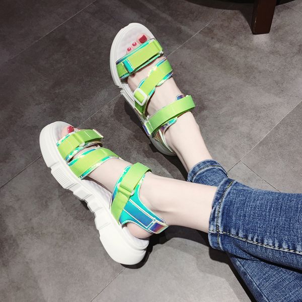 leisure fashion breathable sports sandals ankle strap ankle strap summer women sandals hook loop thick platform beach shoes, Black
leisure fashion breathable sports sandals ankle strap ankle strap summer women sandals hook loop thick platform beach shoes, Black