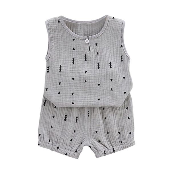 summer boys casual sleeveless t-shirt+shorts sets, White
summer boys casual sleeveless t-shirt+shorts sets, White