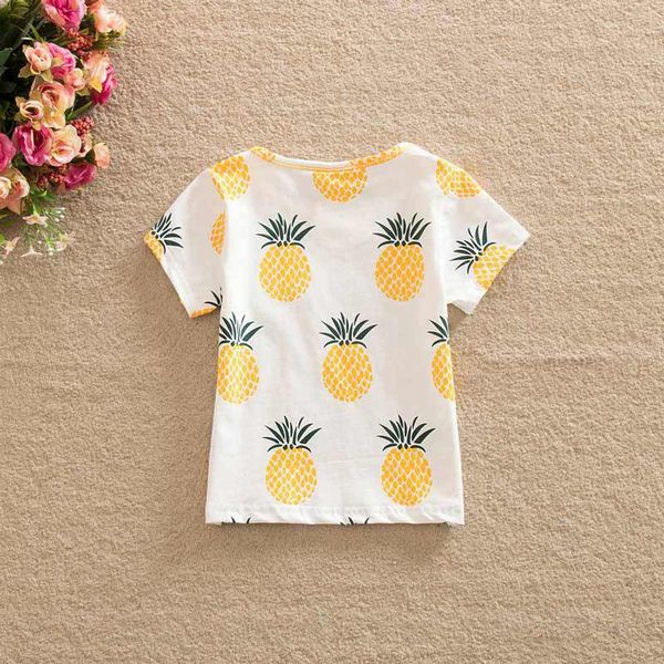 fashion cute baby girls kids t shirts pineapple print summer one-pieces casual t-shirt clothes 2-6 year f4, Blue
fashion cute baby girls kids t shirts pineapple print summer one-pieces casual t-shirt clothes 2-6 year f4, Blue