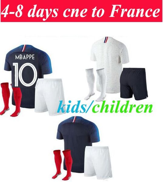 Kid occer jer ey thai quality 2018 world cup maillot de foot enfant griezmann pogba mbappe kante zidane youth football kit 2018 19
Kid occer jer ey thai quality 2018 world cup maillot de foot enfant griezmann pogba mbappe kante zidane youth football kit 2018 19