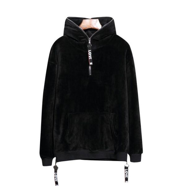 hip winter gold velvet кашемир сгущает хорошее качество хоп толстовка с руном теплого мужской толстовки толстовка solid пуловер, Black
hip winter gold velvet кашемир сгущает хорошее качество хоп толстовка с руном теплого мужской толстовки толстовка solid пуловер, Black