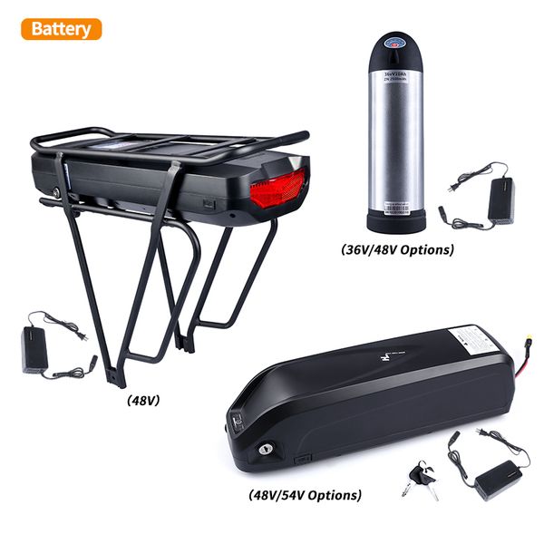 36v 10ah 17.4ah lithium electronic bike battery 48v 12ah 17.5ah bicycle pack 52v 14ah for 250w 500w 750w 1000w mid / hub motor
36v 10ah 17.4ah lithium electronic bike battery 48v 12ah 17.5ah bicycle pack 52v 14ah for 250w 500w 750w 1000w mid / hub motor
