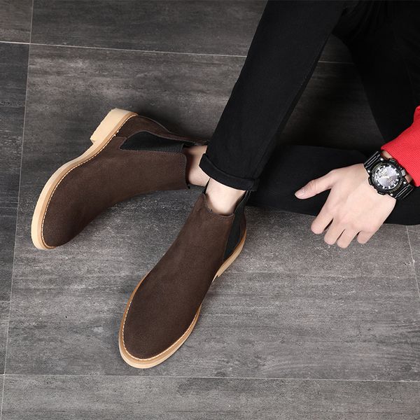 men classic ankle boots luxury mens winter warm pointed toe retro boots male genuine leather boots, Black
men classic ankle boots luxury mens winter warm pointed toe retro boots male genuine leather boots, Black