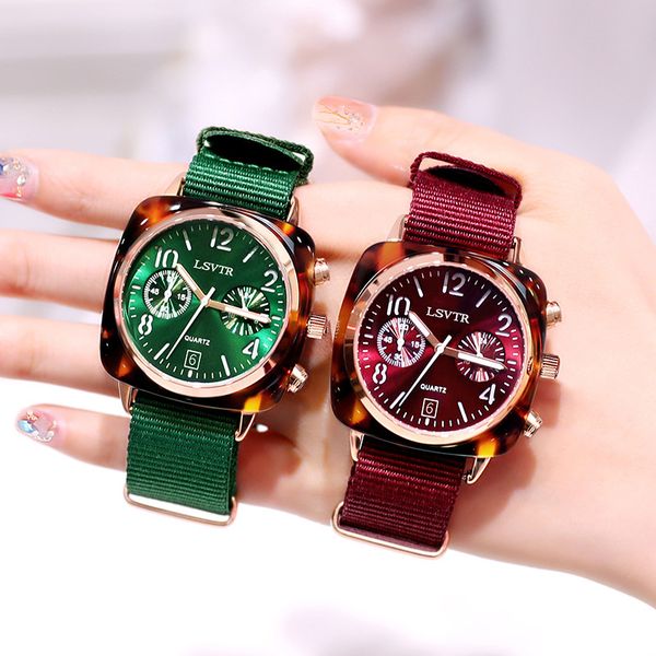 fashion women 's nylon band luxury watches women dress bracelet watch fashion 2019 analog quartz diamond wrist watches clock red, Slivery;brown
fashion women 's nylon band luxury watches women dress bracelet watch fashion 2019 analog quartz diamond wrist watches clock red, Slivery;brown