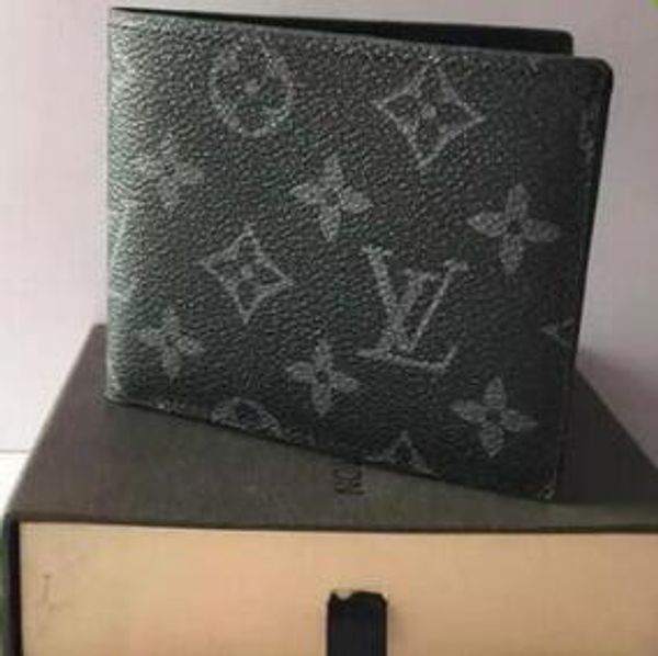 

2018 wallets purse Men Wallet New Brand Leather Wallet,Fashion Men Purse Arteira Masculina Short Coin Pocket Men Purse no box 001
