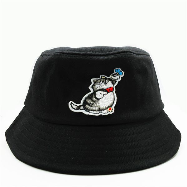 2020 new style cat animal embroidery bucket hat fisherman hat outdoor travel sun cap hats for men and women
2020 new style cat animal embroidery bucket hat fisherman hat outdoor travel sun cap hats for men and women