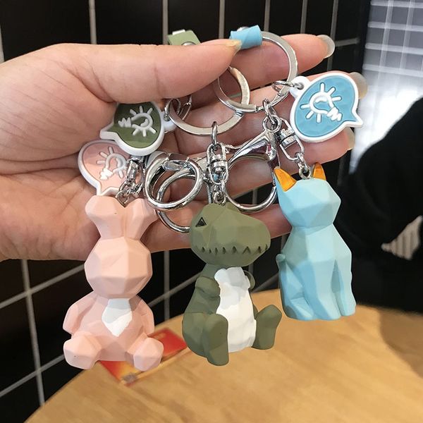 cute dinosaur keychain key ring fashion cartoon pvc key chain animal keychains for women men bag pendents phone car key ring, Silver
cute dinosaur keychain key ring fashion cartoon pvc key chain animal keychains for women men bag pendents phone car key ring, Silver