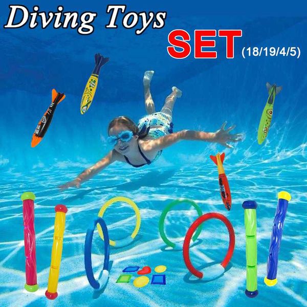 18pcs diving torpedo rocket throwing toys pool diving game summer torpedo robber child underwater stick play water toy
18pcs diving torpedo rocket throwing toys pool diving game summer torpedo robber child underwater stick play water toy