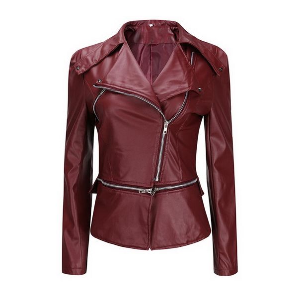 shujin 2019 autumn trendy women's coats zipper tunic jacket for lady casual leather outwears zip up biker streetwears jacket new, Black;brown
shujin 2019 autumn trendy women's coats zipper tunic jacket for lady casual leather outwears zip up biker streetwears jacket new, Black;brown