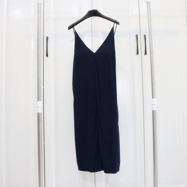 low-cut v-neck chiffon slip dress strap dress underdress one-piece nightgown nightdress, Black;gray
low-cut v-neck chiffon slip dress strap dress underdress one-piece nightgown nightdress, Black;gray