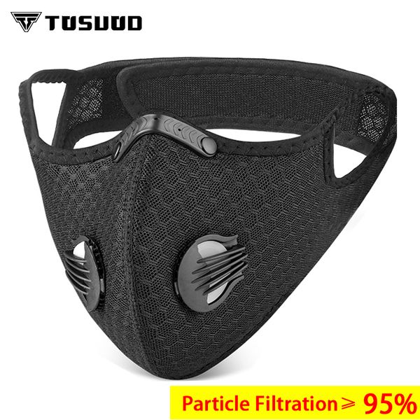 tosuod anti dust face mask anti-pollutionwith filter mask activated carbon pm 2.5 road bike sports cycling face filter mask, Black
tosuod anti dust face mask anti-pollutionwith filter mask activated carbon pm 2.5 road bike sports cycling face filter mask, Black