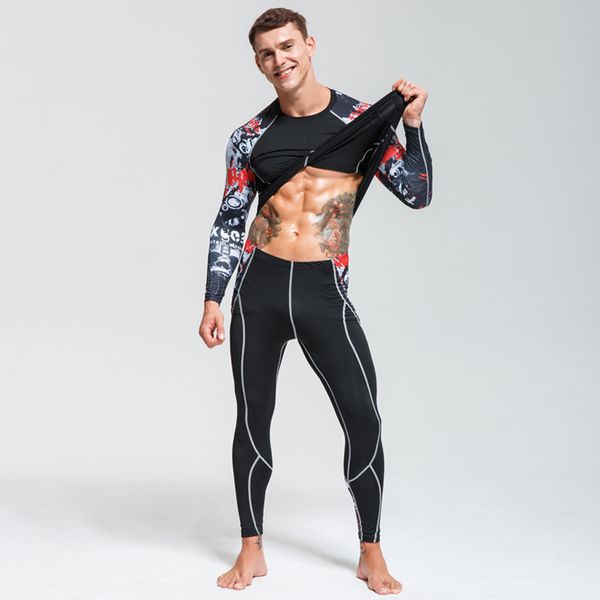 ski underwear set compressed thermal underwear base layer sport fitness exercise quick-drying clothes running suit rashgard male, Black;blue
ski underwear set compressed thermal underwear base layer sport fitness exercise quick-drying clothes running suit rashgard male, Black;blue