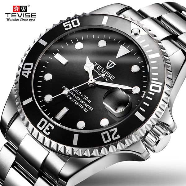 tevise automatic mechanical watches diver sport luxury brand men's watches business wrist watch male clock relogio masculino cj191213, Slivery;brown
tevise automatic mechanical watches diver sport luxury brand men's watches business wrist watch male clock relogio masculino cj191213, Slivery;brown