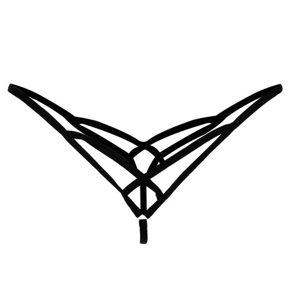 women low waist hollow g-string thongs erotic micro t-back panties cross bandage, Black;white
women low waist hollow g-string thongs erotic micro t-back panties cross bandage, Black;white