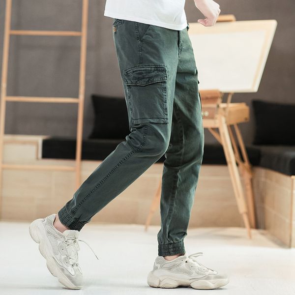 bosibio new 2019 spring mens cargo pants elastic waist solid male fashion cotton trousers slim fit man clothing g3552, Black
bosibio new 2019 spring mens cargo pants elastic waist solid male fashion cotton trousers slim fit man clothing g3552, Black