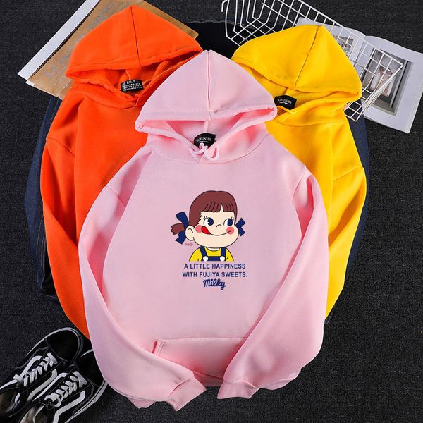 осень зима harajuku свободные маленькая девочка печати толстовки мультфильм хип-хоп негабаритных толстовка пары все-матч черный уличная одеж, Black
осень зима harajuku свободные маленькая девочка печати толстовки мультфильм хип-хоп негабаритных толстовка пары все-матч черный уличная одеж, Black