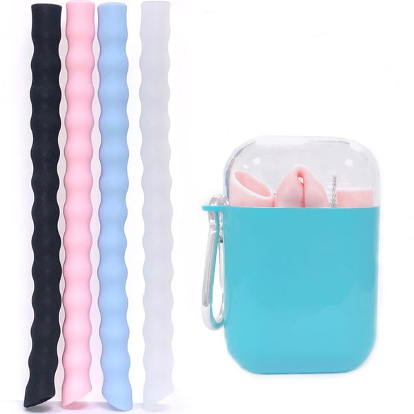 collapsible silicone straw portable reusable folding drinking straw outdoor travel with cleaning brush home bar accessories
collapsible silicone straw portable reusable folding drinking straw outdoor travel with cleaning brush home bar accessories