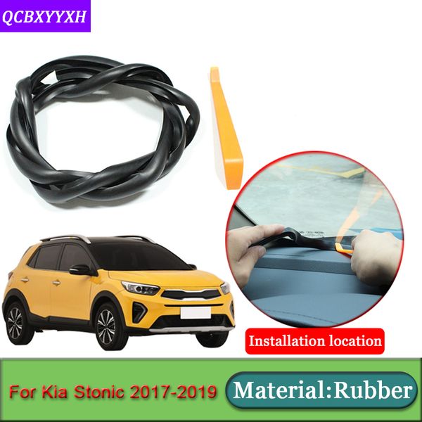 car-styling for kia stonic 2017-2019 anti-noise soundproof dustproof car dashboard windshield sealing strips auto accessories
car-styling for kia stonic 2017-2019 anti-noise soundproof dustproof car dashboard windshield sealing strips auto accessories