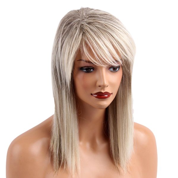 chic long straight wigs for women human hair & bangs fluffy layered wig mixed color, Black
chic long straight wigs for women human hair & bangs fluffy layered wig mixed color, Black