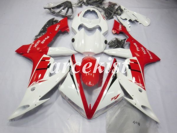 injection mold new abs motorcycle full fairings kit fits for yamaha yzf-r1 2004 2005 2006 04 05 06 bodywork set red white
injection mold new abs motorcycle full fairings kit fits for yamaha yzf-r1 2004 2005 2006 04 05 06 bodywork set red white