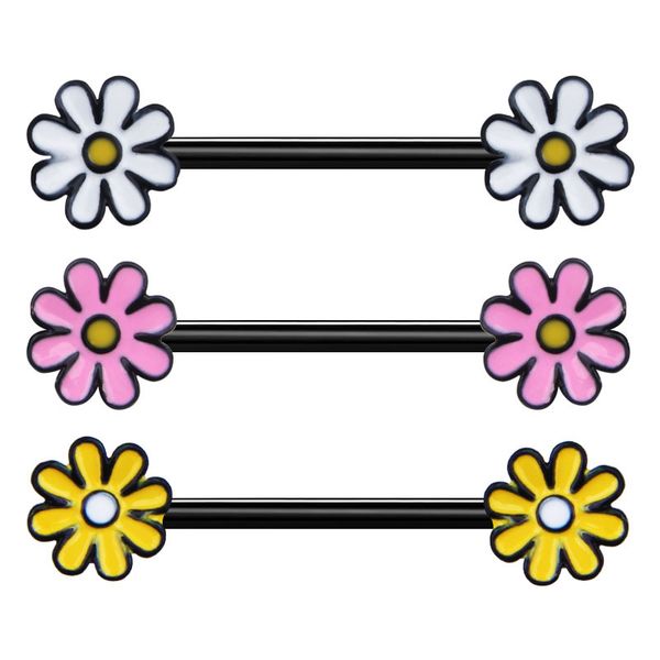 2pic/lot 1.6*16mm opal gem punk daisy nipple barbell helix piercing bar rings jewelry creative punk body jewellery women gift, Silver
2pic/lot 1.6*16mm opal gem punk daisy nipple barbell helix piercing bar rings jewelry creative punk body jewellery women gift, Silver