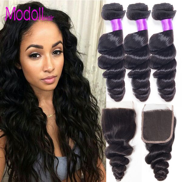 peruvian loose wave virgin hair bundles with closure 100 human hair 3 bundles with middle parting lace closure virgin hair extension 4pc lot, Black;brown
peruvian loose wave virgin hair bundles with closure 100 human hair 3 bundles with middle parting lace closure virgin hair extension 4pc lot, Black;brown