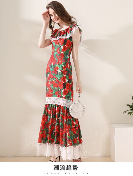temperament slimming bottom dresses women summer 2019 new shoulder slim printed long skirt, Black
temperament slimming bottom dresses women summer 2019 new shoulder slim printed long skirt, Black