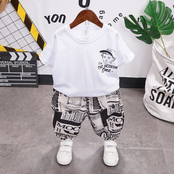 2020 summer boy causal t-shirt + shorts two-piece flower boys clothing baby boy sets children's set kid's ports suits 79, White
2020 summer boy causal t-shirt + shorts two-piece flower boys clothing baby boy sets children's set kid's ports suits 79, White