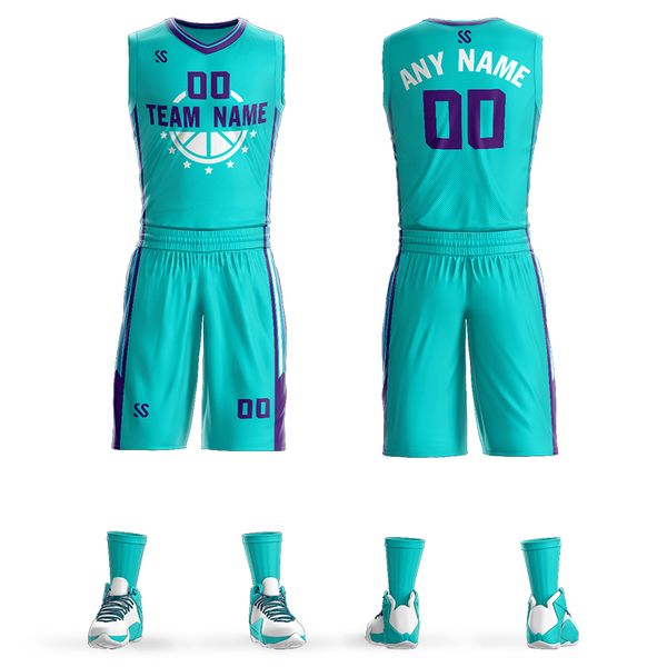 2019 men's basketball jerseys custom kids kit sets youth college basketball wear sports clothing basketball sport sets diy custom, Black
2019 men's basketball jerseys custom kids kit sets youth college basketball wear sports clothing basketball sport sets diy custom, Black