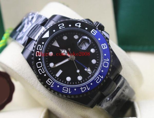 2 color selling batman 40mm gmt 116710 116710ln ceramic bezel black pvd case sapphire 2813 movement automatic mens watch watches, Slivery;brown
2 color selling batman 40mm gmt 116710 116710ln ceramic bezel black pvd case sapphire 2813 movement automatic mens watch watches, Slivery;brown