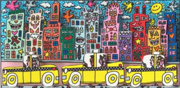 james rizzi - hello yellow ride back home home decor handpainted oil painting on canvas wall art canvas pictures 191221
james rizzi - hello yellow ride back home home decor handpainted oil painting on canvas wall art canvas pictures 191221