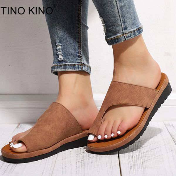 tino kino women flat summer thong sandals ladies casual soft big toe foot correction slippers orthopedic bunion corrector shoes, Black
tino kino women flat summer thong sandals ladies casual soft big toe foot correction slippers orthopedic bunion corrector shoes, Black