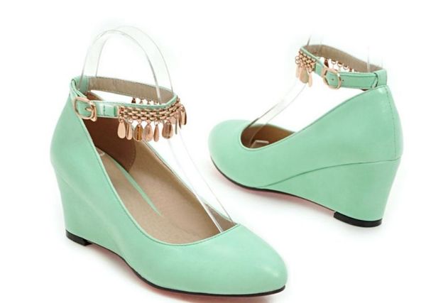 2019 women's shoes in spring and autumn with new style slope heel pointed end @282, Black
2019 women's shoes in spring and autumn with new style slope heel pointed end @282, Black