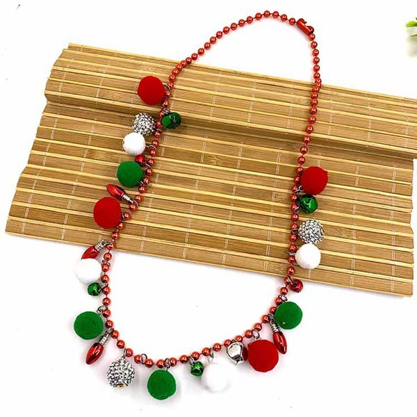 christmas kid bell pendant beaded necklace girl children bead necklace jewelry christmas gift party, Silver
christmas kid bell pendant beaded necklace girl children bead necklace jewelry christmas gift party, Silver