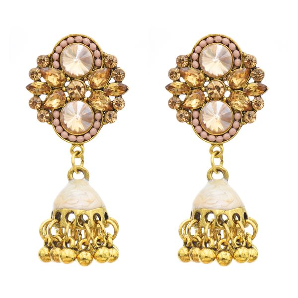 6 цвет jhumki золота с кристаллическим эмаль бусы bell кисточкой jhumki серьги для женщин, Silver
6 цвет jhumki золота с кристаллическим эмаль бусы bell кисточкой jhumki серьги для женщин, Silver