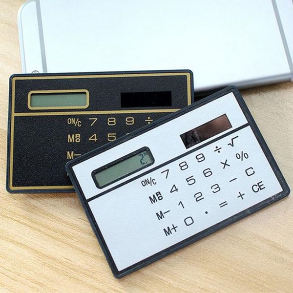 solar powered 8-digit calculator mini credit card size portable handheld calculator math tool night use drop shipping #20
solar powered 8-digit calculator mini credit card size portable handheld calculator math tool night use drop shipping #20
