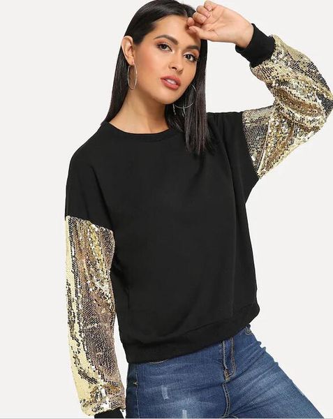fashion women sequin fluffy leopard patchwork sleeve sweatshirt pullover sudaderas para mujer womens hoodies dropshipping, Black
fashion women sequin fluffy leopard patchwork sleeve sweatshirt pullover sudaderas para mujer womens hoodies dropshipping, Black