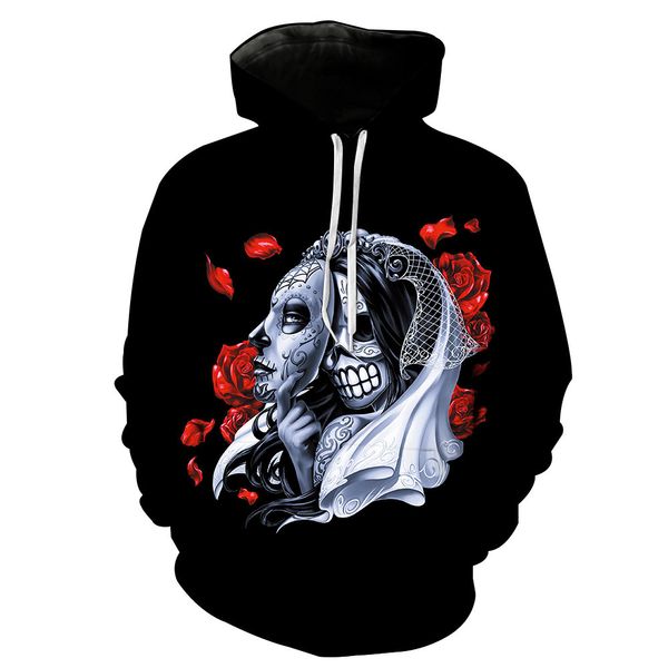 NEW ARRIVAL 3D Skull Print Pocket Casual Black Hoodie for Young Men Designer Hoodies Fashion Hipster Men and Women Sweatshirt
NEW ARRIVAL 3D Skull Print Pocket Casual Black Hoodie for Young Men Designer Hoodies Fashion Hipster Men and Women Sweatshirt