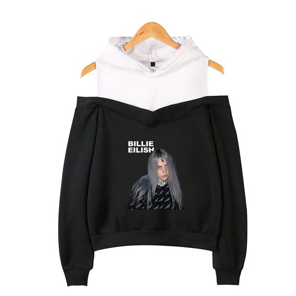 billie eilish womens hoodies fake two piece designer dew shoulder long sleeve hooded ladies sweatshirts fashion female, Black
billie eilish womens hoodies fake two piece designer dew shoulder long sleeve hooded ladies sweatshirts fashion female, Black