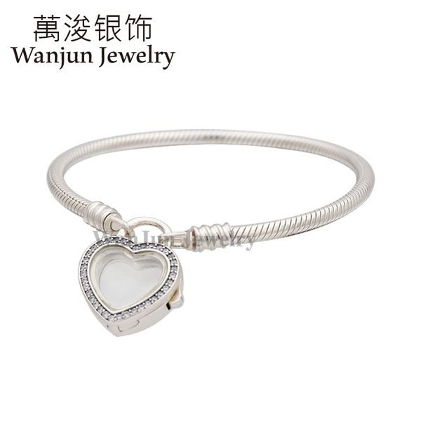 charm bracelets wanjun jewelry 100%925 sterling bangles heart magic box padlock snake bone gave girl's of gift, Golden;silver
charm bracelets wanjun jewelry 100%925 sterling bangles heart magic box padlock snake bone gave girl's of gift, Golden;silver