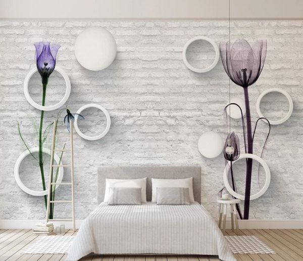 custom mural wallpaper european style 3d stereo tulip tv background wall decor wallpaper living room bedroom
custom mural wallpaper european style 3d stereo tulip tv background wall decor wallpaper living room bedroom