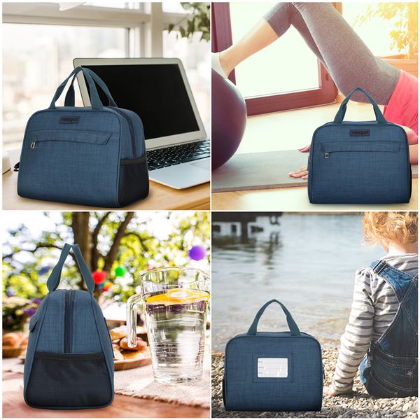 office men lunch bag insulated picnic carry case thermal portable lunch box bento pouch container storage cooler bags, Blue;pink
office men lunch bag insulated picnic carry case thermal portable lunch box bento pouch container storage cooler bags, Blue;pink